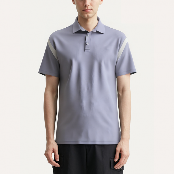 High elasticity quick-drying men's POLO shirt