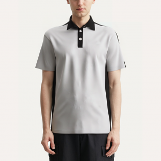 Lightweight and breathable men's POLO shirt