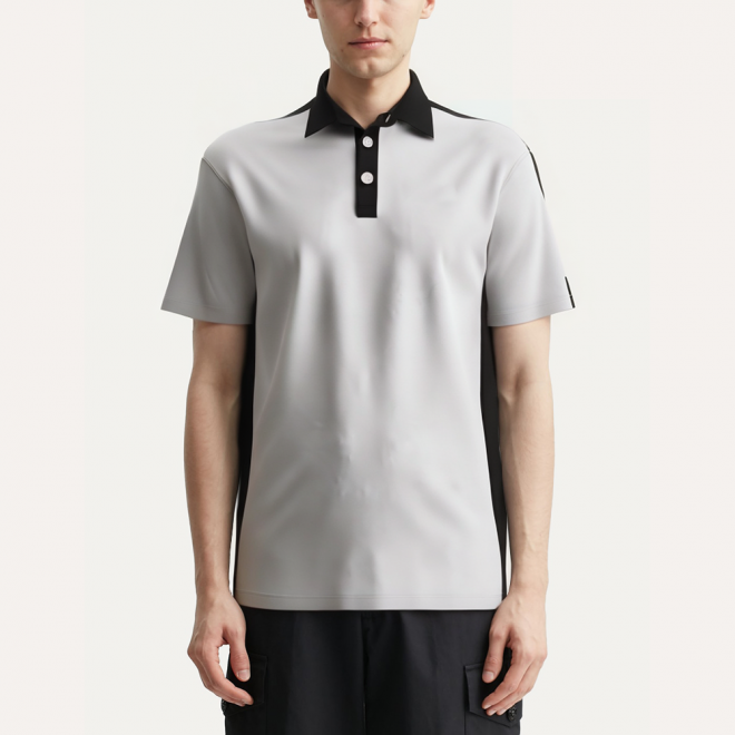 Lightweight and breathable men's POLO shirt