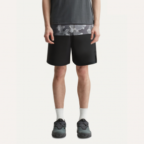 Camouflage print stretch men's sports shorts