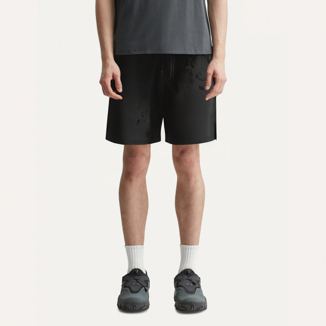 Men's elastic breathable sports shorts