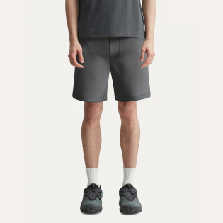 Men's stretch sports shorts with side stripes