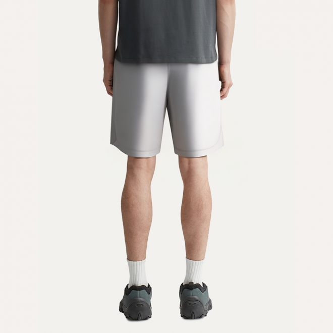 White stretchable breathable men's shorts