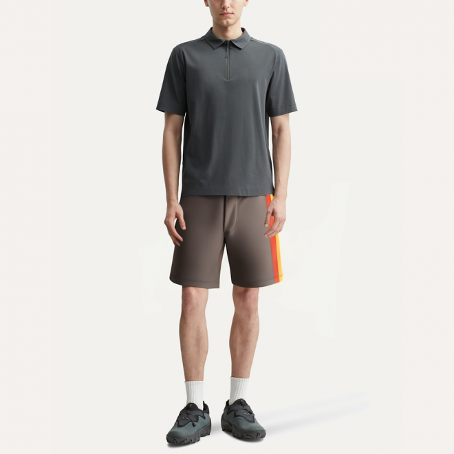 High quality colorful striped men's shorts
