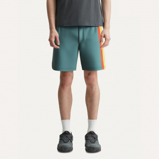 Casual stretchy side stripe men's shorts