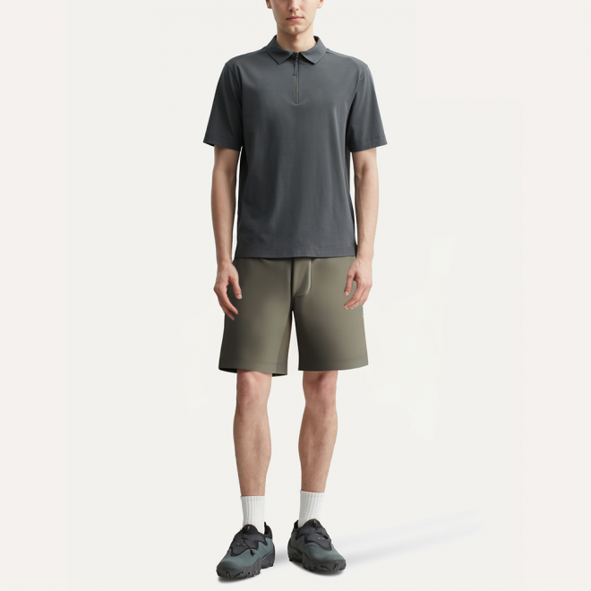 Simple casual elastic men's sports shorts