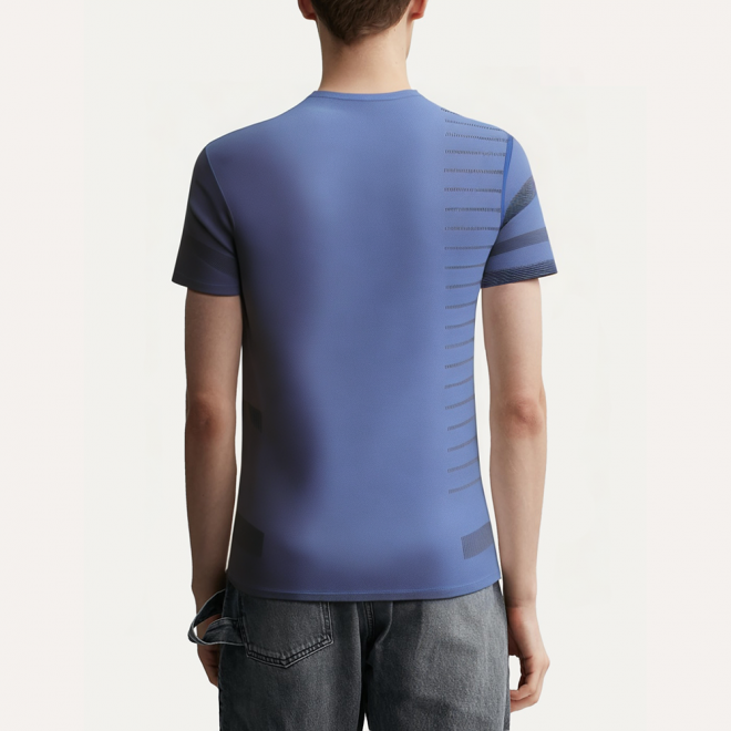 Modern printed breathable men's sports T-shirt