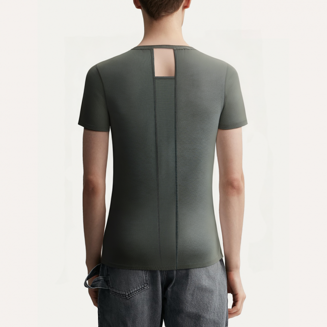 High quality simple breathable men's sports T-shirt