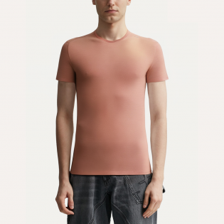 Lightweight breathable mesh men's sports T-shirt