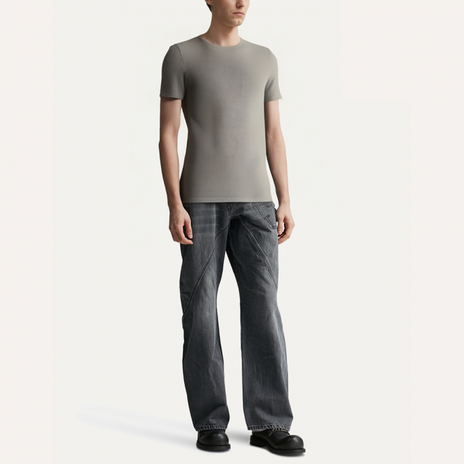 Lightweight stretch breathable men's sports T-shirt