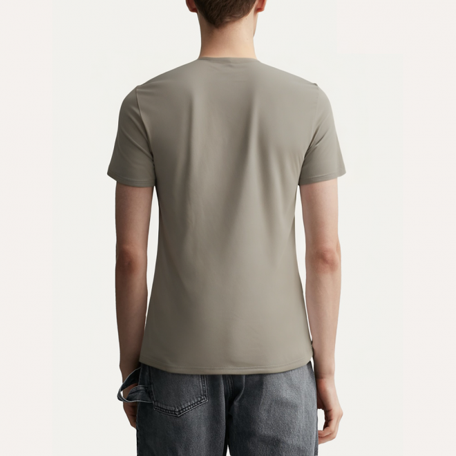 High quality lightweight round neck men's sports T-shirt