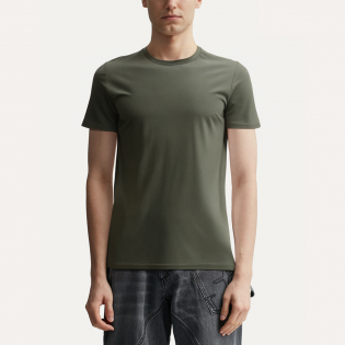 Simple round neck quick-drying men's sports T-shirt