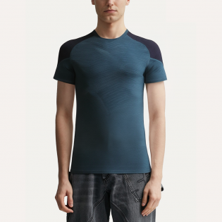 Modern printed quick-drying men's sports T-shirt