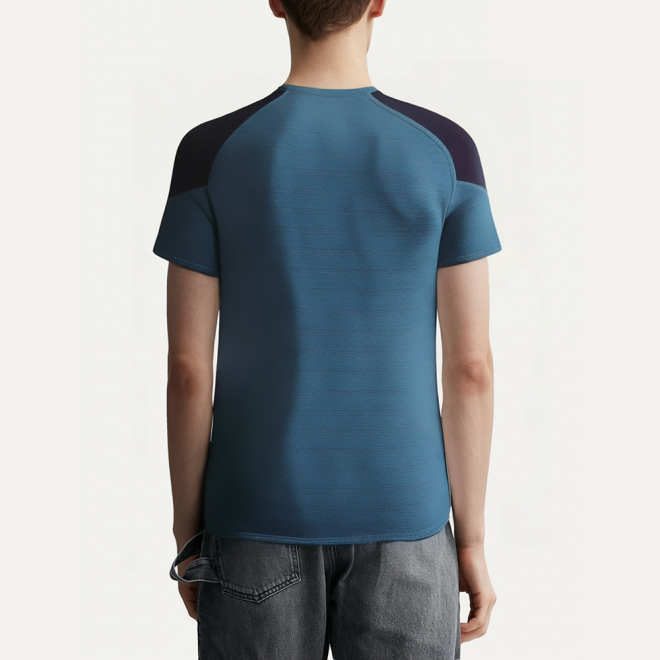 Modern printed quick-drying men's sports T-shirt