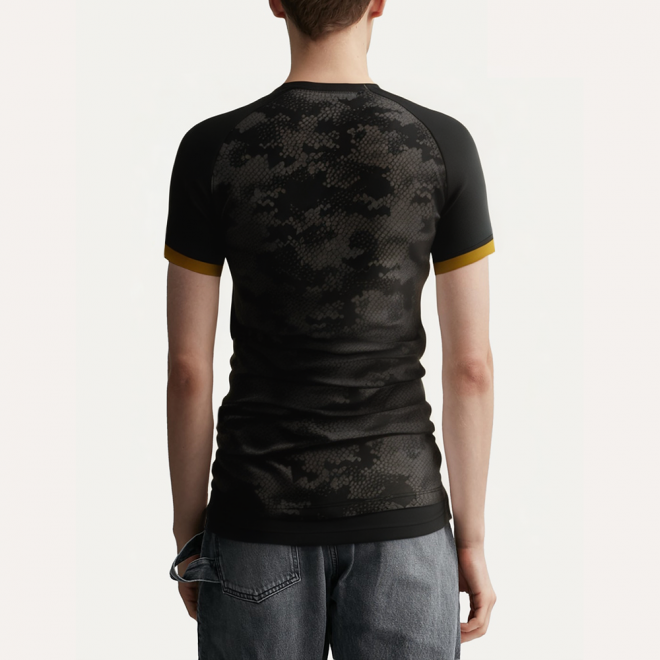 Camouflage print breathable men's sports T-shirt
