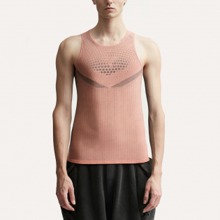 Modern printed breathable slim fit men's vest