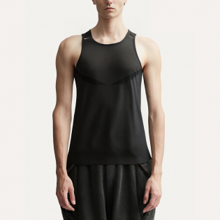Black lightweight quick-drying men's vest