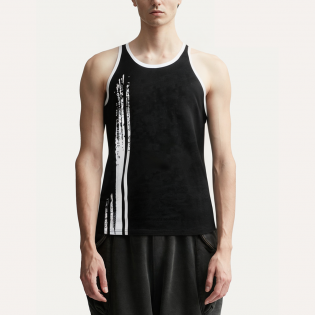 Fashion round neck breathable men's vest