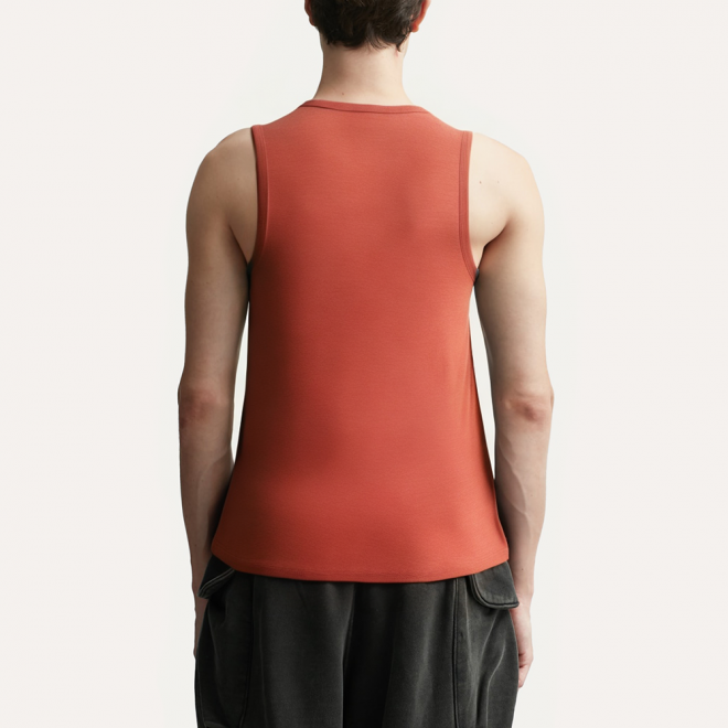 Round neck soft comfortable men's vest
