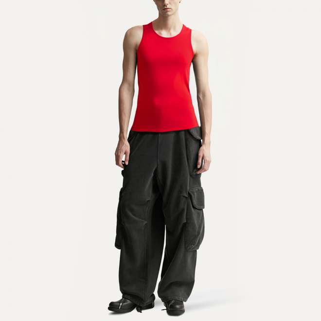 Lightweight and soft men's sports vest