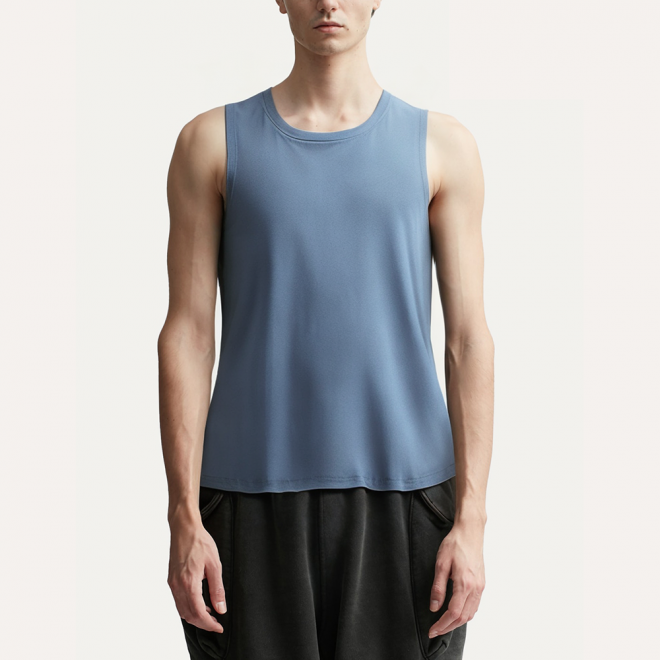 Men's elastic quick-drying sleeveless vest