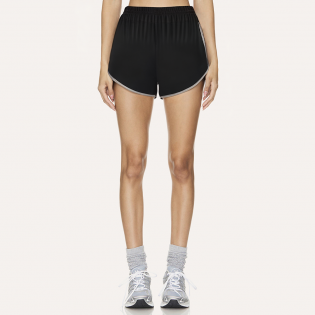 Black tight quick-drying women's shorts