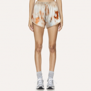 Tie-dyed stretch quick-drying women's shorts