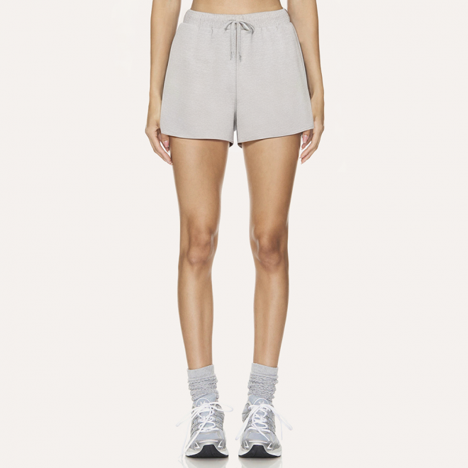 Pure cotton drawstring casual women's shorts