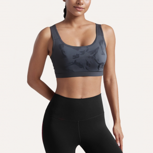 Women's tight racerback sports bra