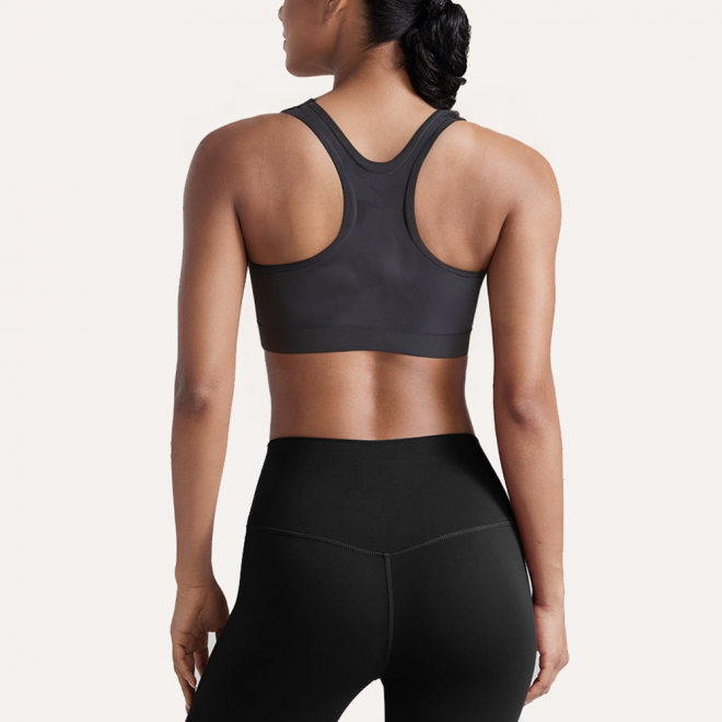 Women's tight racerback sports bra