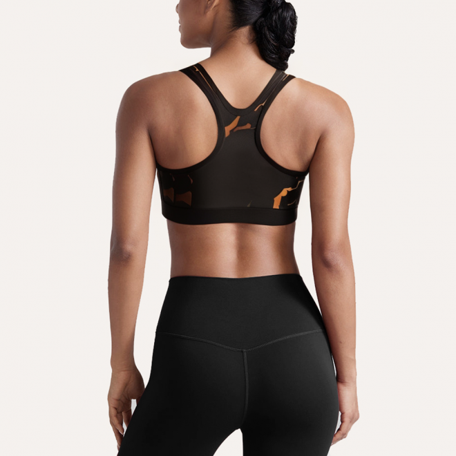 Highly supportive breathable women's sports bra