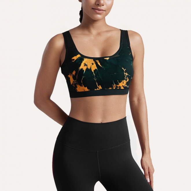 High quality elastic tight women's sports bra