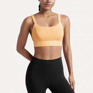 Comfortable shockproof women's sports bra