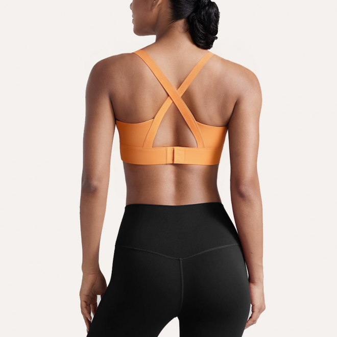 Comfortable shockproof women's sports bra