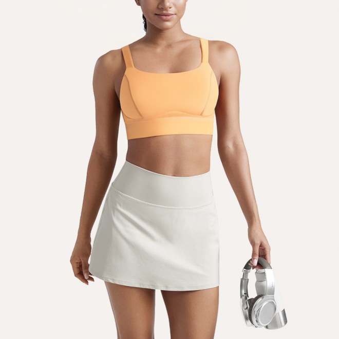 Comfortable shockproof women's sports bra