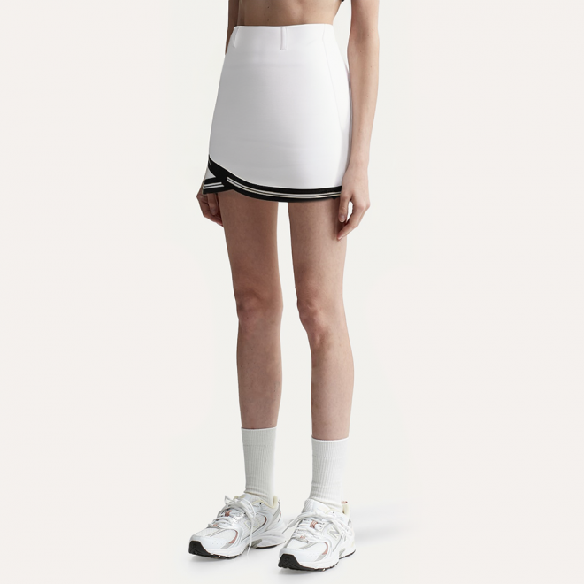 High quality breathable slim fit ladies skirt