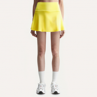 Yellow soft and breathable women's skirt