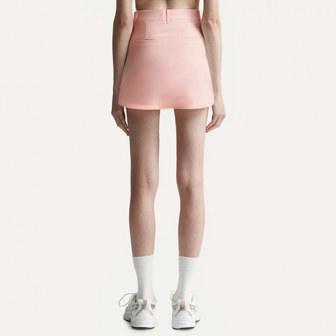 Summer pink comfortable women's skirt