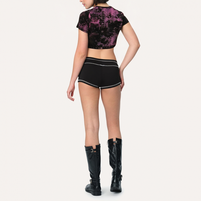 Summer sexy women's sports short sleeves