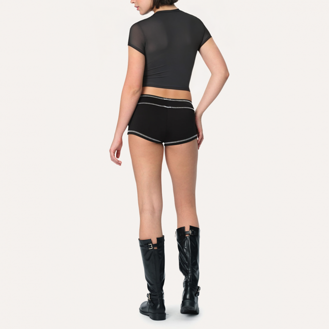 Lightweight breathable women's sports short sleeves